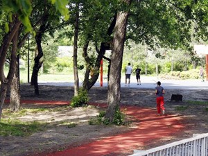 Nestala replika atletske staze iz Dudove šume