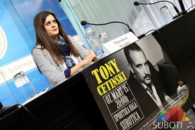 Toni Cetinski prvi put u Subotici