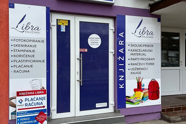Novo radno vreme knjižare "Libra" u Aleksandrovu