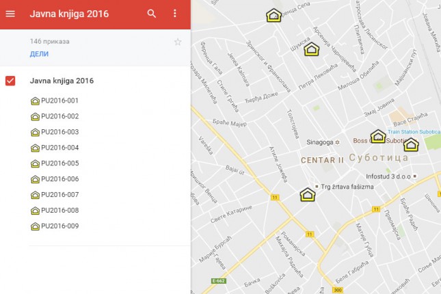 Do podataka iz oblasti životne sredina u nekoliko klikova mišem