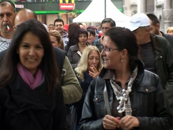 Protestna šetnja naprednjaka