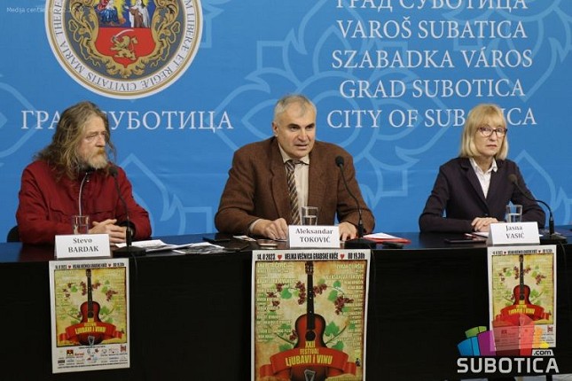 XXII Festival ljubavi i vina u utorak u Velikoj većnici