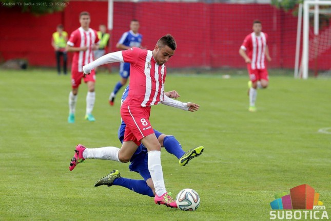 Fudbal: Bačka 1901 ostala bez bodova u Pančevu