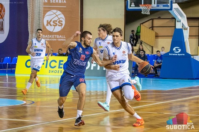 Košarka: Spartak ubedljiv protiv Tamiša u KLS, od nedelje ABA-2 turnir na Zlatiboru