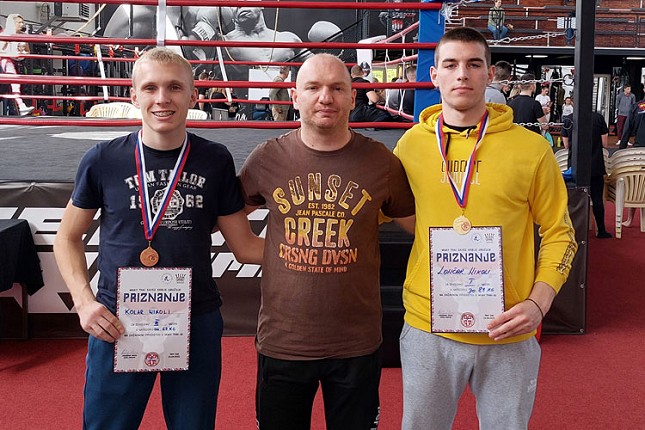 Kik boks: Dve medalje takmičara "Top fighter"-a na "Muay Thai" prvenstvu Srbije