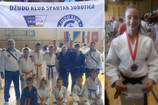 Džudisti Spartaka i pored dosta problema osvojili tri medalje