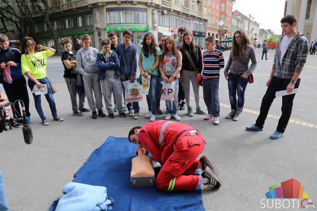 "Promocija zdravlja" na gradskom trgu