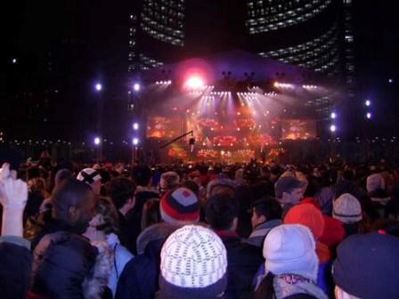 Organizovani doček Nove godine na glavnom gradskom trgu u Subotici