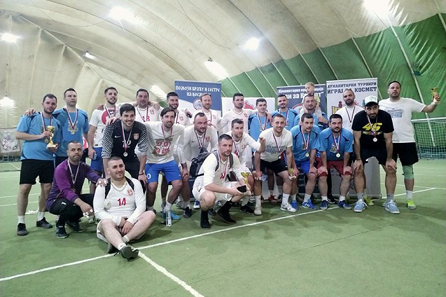 Na humanitarnom turniru "Igraj za Kosmet" prikupljeno više od 150 hiljada dinara