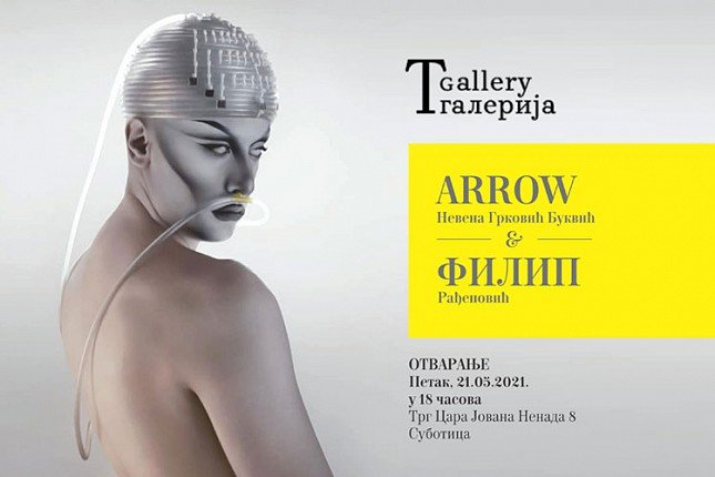 Otvaranje "T galerije" uz izložbu radova Nevene Grković Bukvić i Filipa Rađenovića