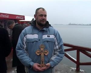 Plivanje za Časni krst na Paliću