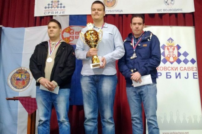 Završeno Prvenstvo Srbije u šahu - najbolji Inđić, Sedlak treći