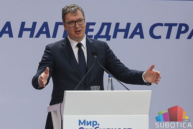 Aleksandar Vučić predložen za Počasnog građanina Subotice