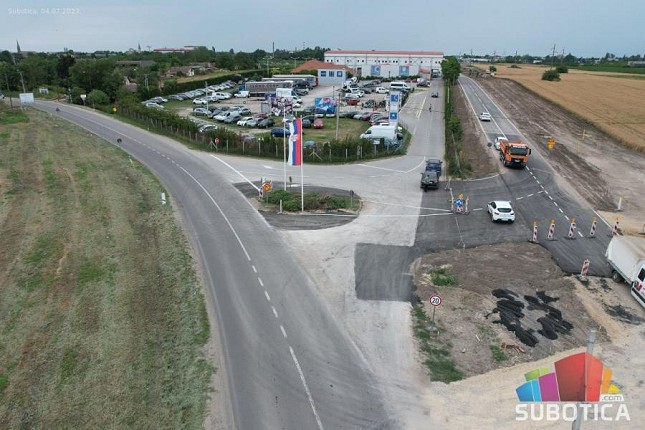U saobraćaj puštena nova deonica koja spaja Lošinjsku i Senćanski put (kod "Prečistača")