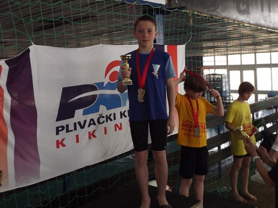 Odličan nastup plivača Spartaka na međunarodnom plivačkom mitingu u Kikindi