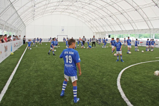 Otvorena tri nova fudbalska terena,  u Adi, Bajši i Pačiru, podcentrima Akademije "TSC" iz Bačke Topole