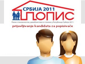 Počela prijava za Popis 2011.