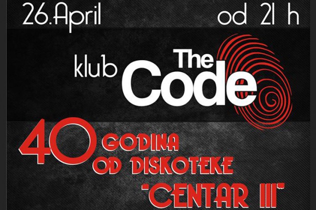 40 godina od diskoteke "Centar III"