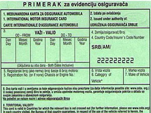 Od 1. januara bez zelene karte