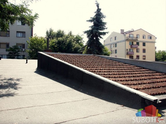 Saniran krov Doma učenika "dr Rehak Laslo"