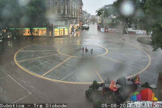 Novo nevreme praćeno gradom ponovo paralisalo Suboticu i okolinu
