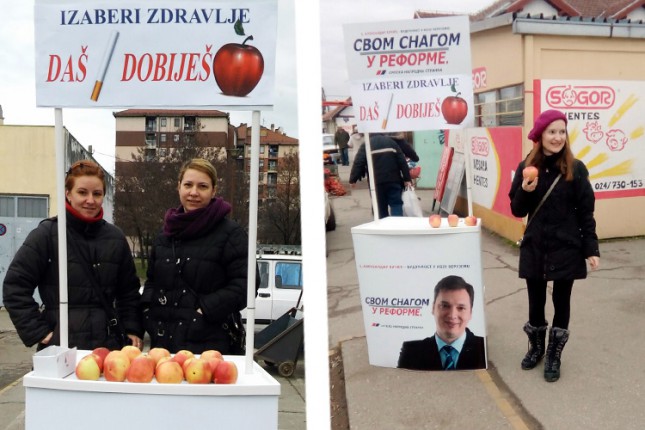 Unija žena SNS obeležila Dan borbe protiv duvanskog dima