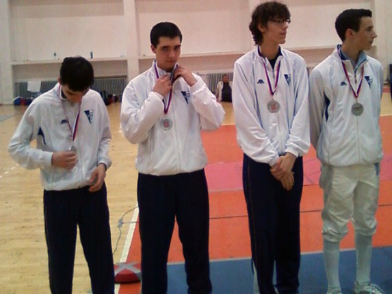 Mačevaoci Spartaka učestvovali na međunarodnom Kupu u Beogradu