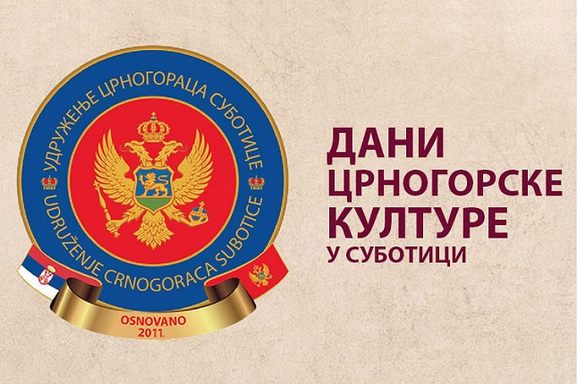 Dani crnogorske kulture od 7. do 10. maja
