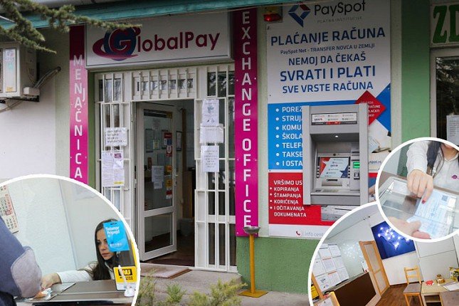 Širok dijapazon usluga u menjačnici "Global pay" na Teslinom naselju