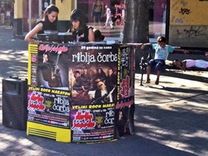 Prodaja karata za koncert Divljih jagoda i Riblje Čorbe na gradskom hipodromu