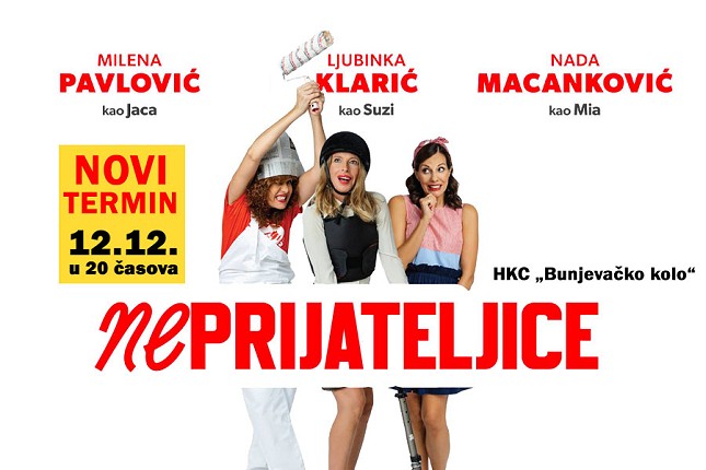Duhovita i iskrena priča o ženama: Predstava „nePRIJATELJICE“ ponovo 12. decembra