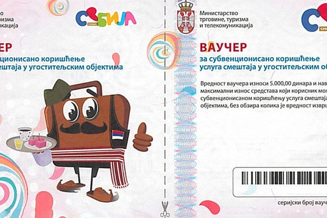 Počele prijave za turističke vaučere