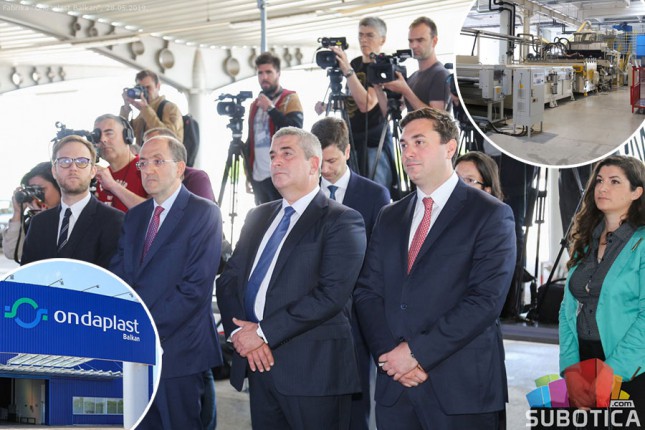 Otvorena fabrika "Ondaplast Balkan"