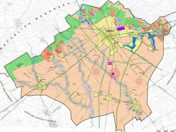Prostorni plan Subotice do 2025. godine