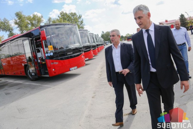 Na subotičkim ulicama deset novih autobusa