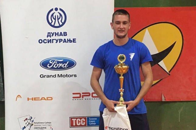Tenis: Kristian Juhas osvojio novi turnir u seniorskoj konkurenciji