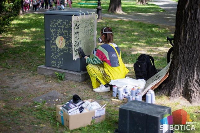 Nastavljena akcija oslikavanja kablovskih ormara