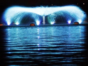 Muzička fontana u jezeru Palić