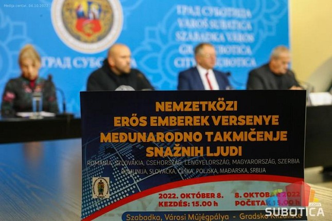 Međunarodno takmičenje snažnih ljudi u subotu na Stadionu malih sportova