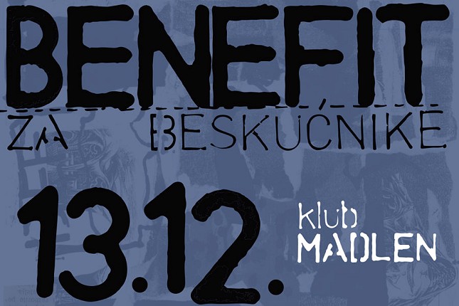 Muzika za solidarnost: bendovi sviraju za beskućnike