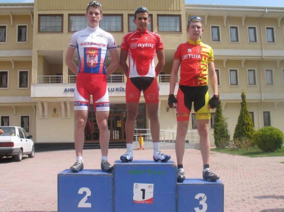 Biciklista Spartaka, Dimitrije Žarković drugi na trci u Turskoj