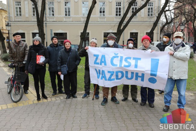 Održan protestni skup "Za čist vazduh"