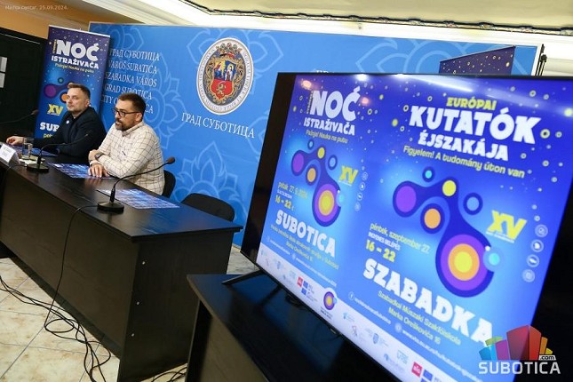 U petak 15. Noć istraživača