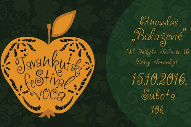 Tavankutski festival voća u subotu