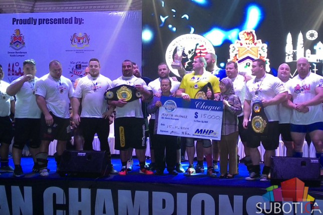 Ervin Katona treći na svetu