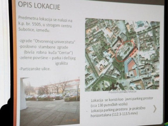 Javna rasprava o projektu podzemnih garaža