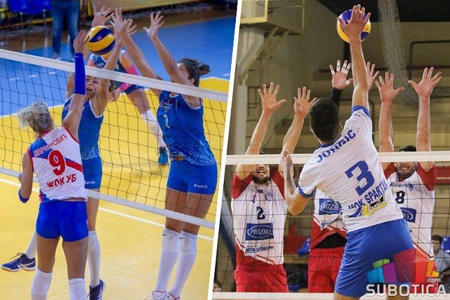 Odbojka: Porazi oba subotička superligaša za vikend