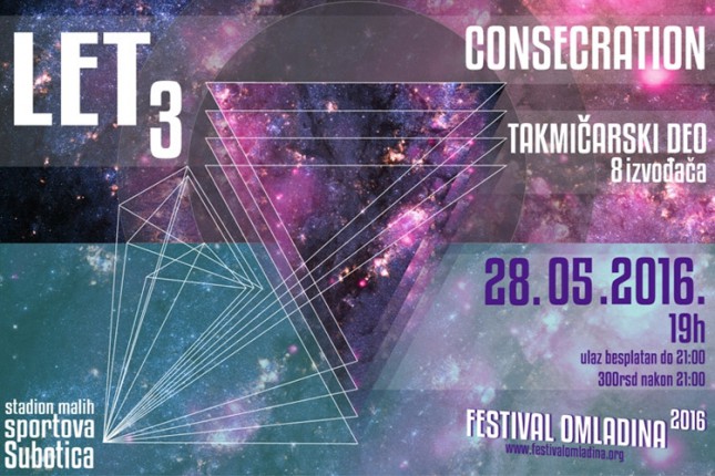 Festival Omladina u subotu na Stadionu malih sportova