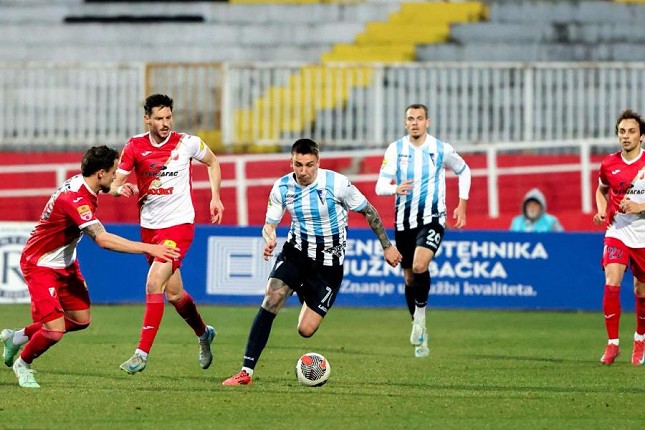 Fudbal: Spartak slavio u vojvođanskom derbiju