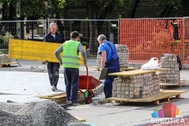U toku radovi na dodatnoj zaštiti instalacija nove fontane